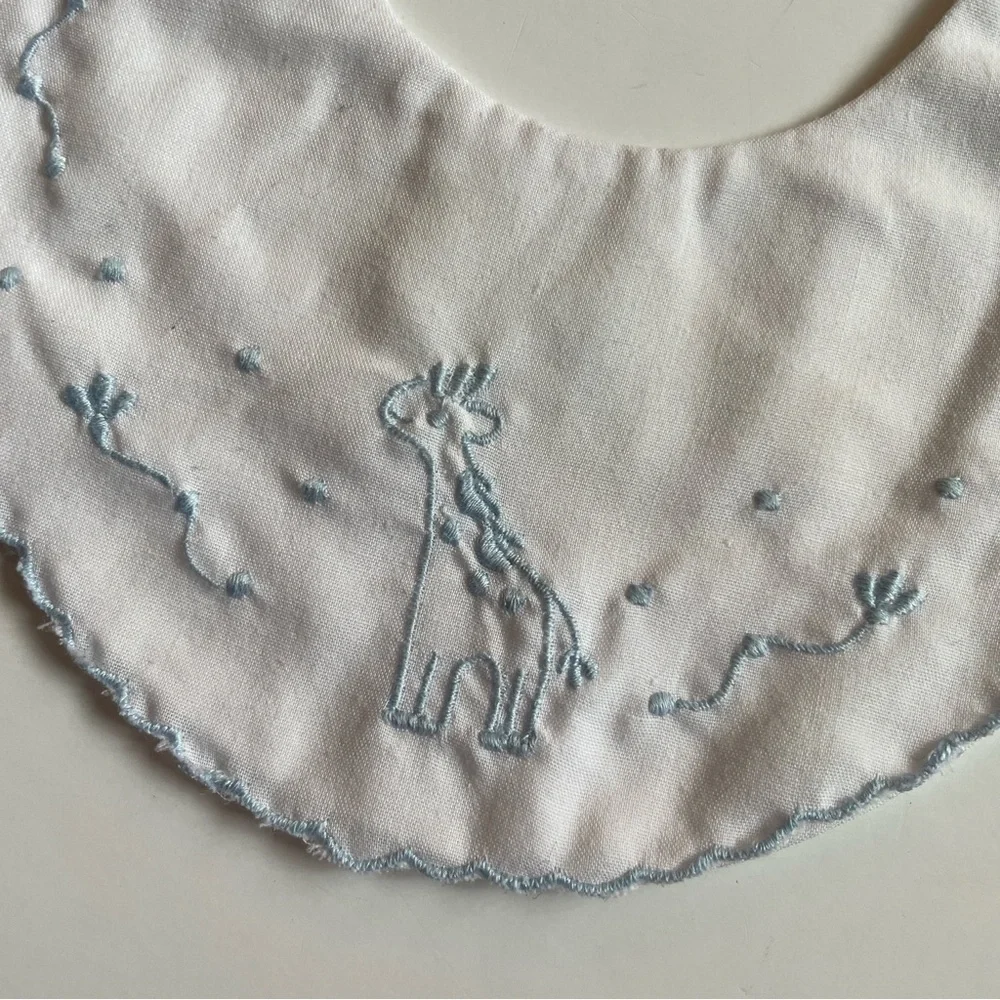 Vintage Alison Scott Giraffe Bib